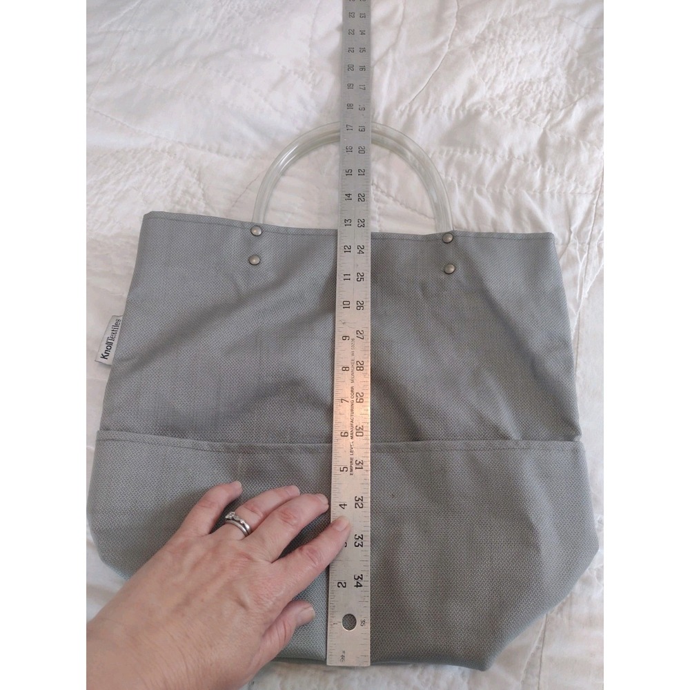 Knoll Textiles Industrial Tote Bag Bucket Grey Pockets Beach Craft Waterproof - Picture 9 of 14